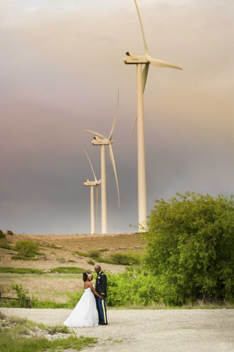 swok windmills engagement photos