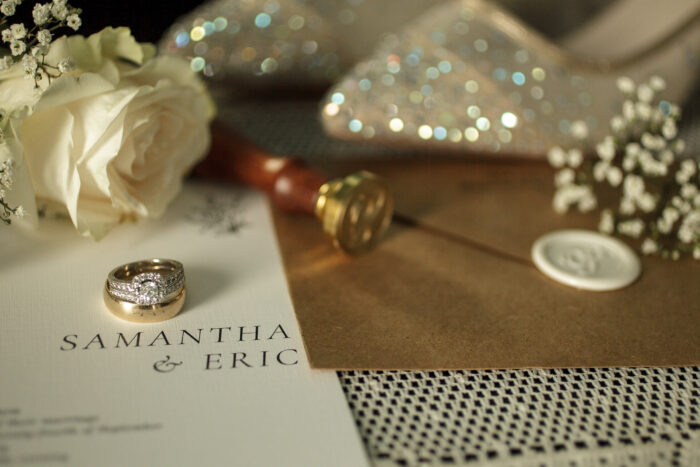 intimate oklahoma weddings ring detail
